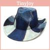 Western Cowboy Fashion Hat With Wide Brim For Men Women Streetwear Holiday Accessory