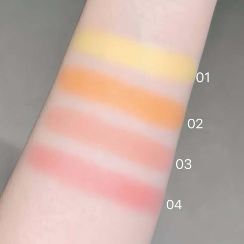 Cappuvini Single Color Eyeshadow Palette Pearlescent Shimmer Sparkling Finish Smooth Texture No Clumping Stage Party Makeup