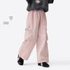 Girls' Summer Breathable Tapered Cargo Pants