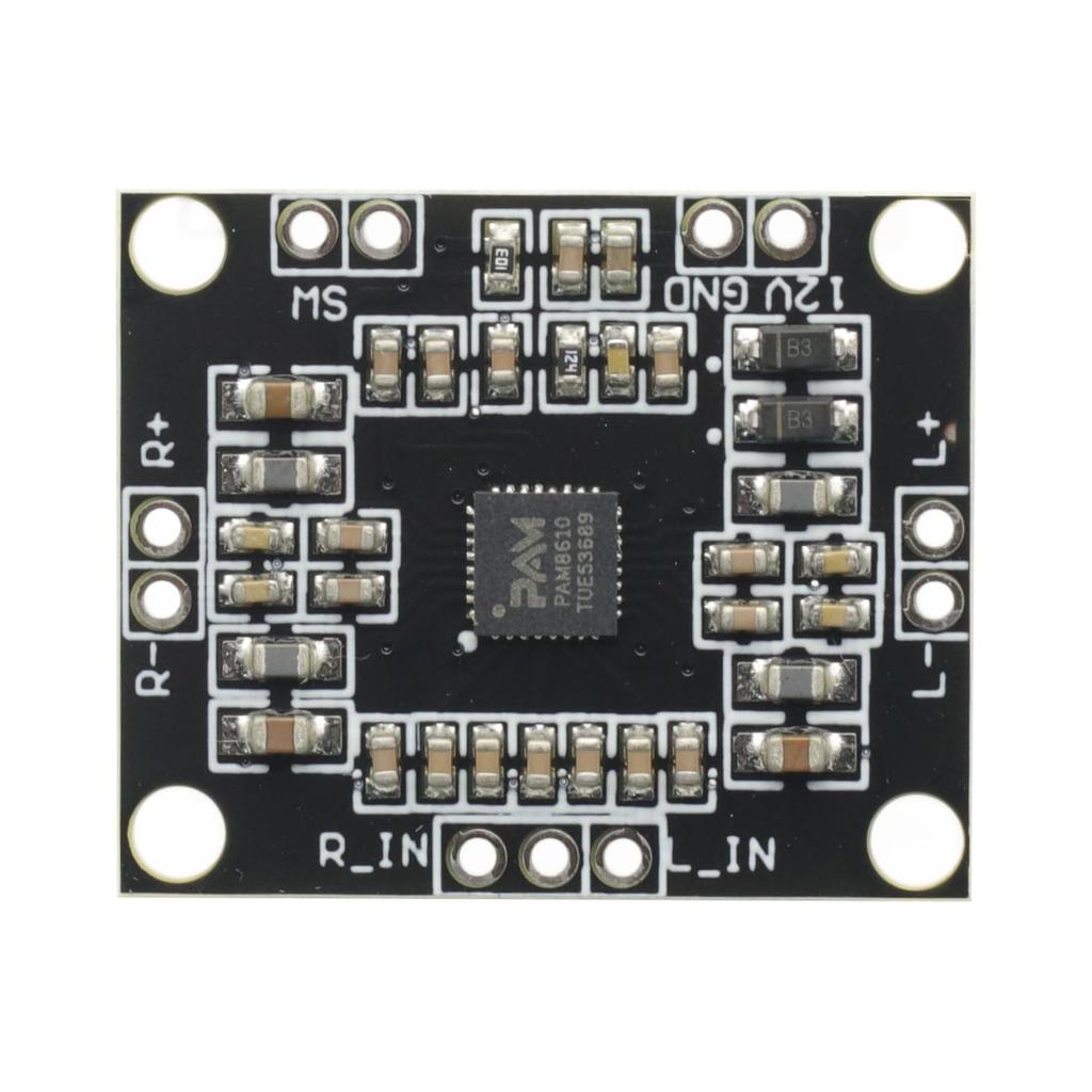 3Pcs PAM8610 Digital Audio Amplifier Board Module 2x15W Dual Channel Stereo D-Class high-Power Amplifier Board Micro