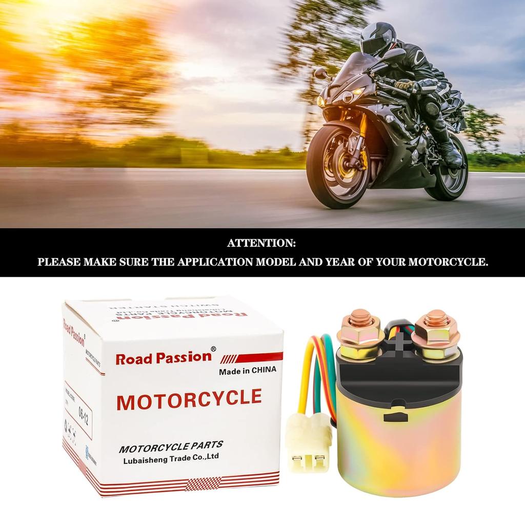 Road Passion Starter Solenoid Relay For Honda TRX500 FOURTRAX Foreman Rubicon 2001-2011 TRX650 FOURTRAX Rincon 2003 2004 2005 TRX680 FOURTRAX Rincon