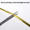 Waterproof Edge Banding Strip PVC Gold Tape Home Decoration Gap Sticker  Background Wall
