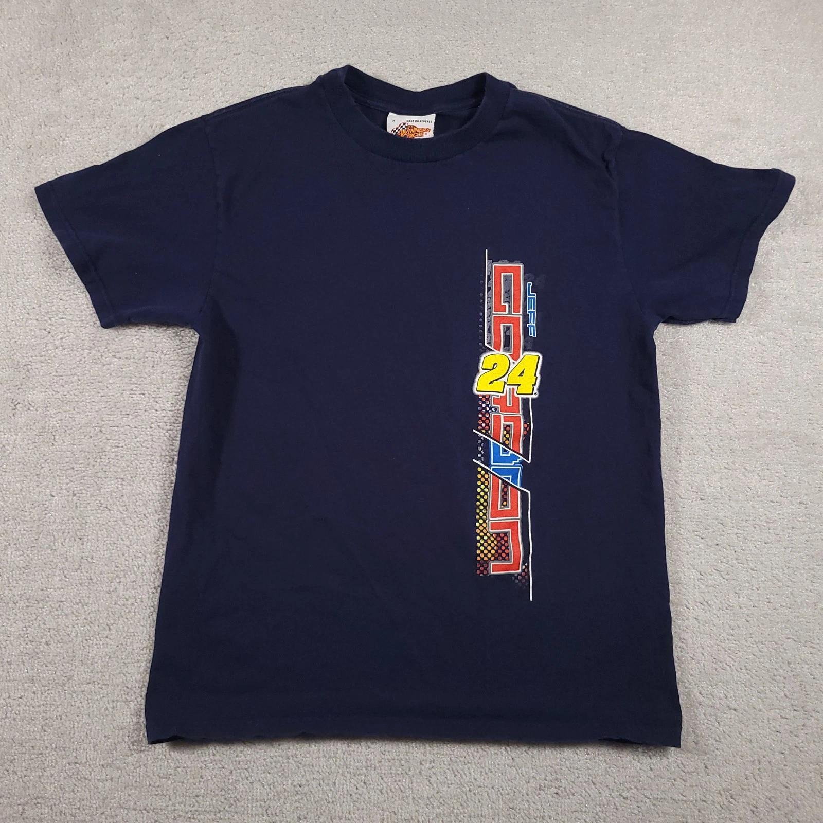 

Vintage Jeff Gordon Shirt Mens Medium NASCAR Racing 24 Dupont Winners Circle 200 120