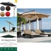 Premium Outdoor Canopy Umbrella For Sun Protection And Rain Cover In Various Colors Ideal For Courtyards And Beach Settings