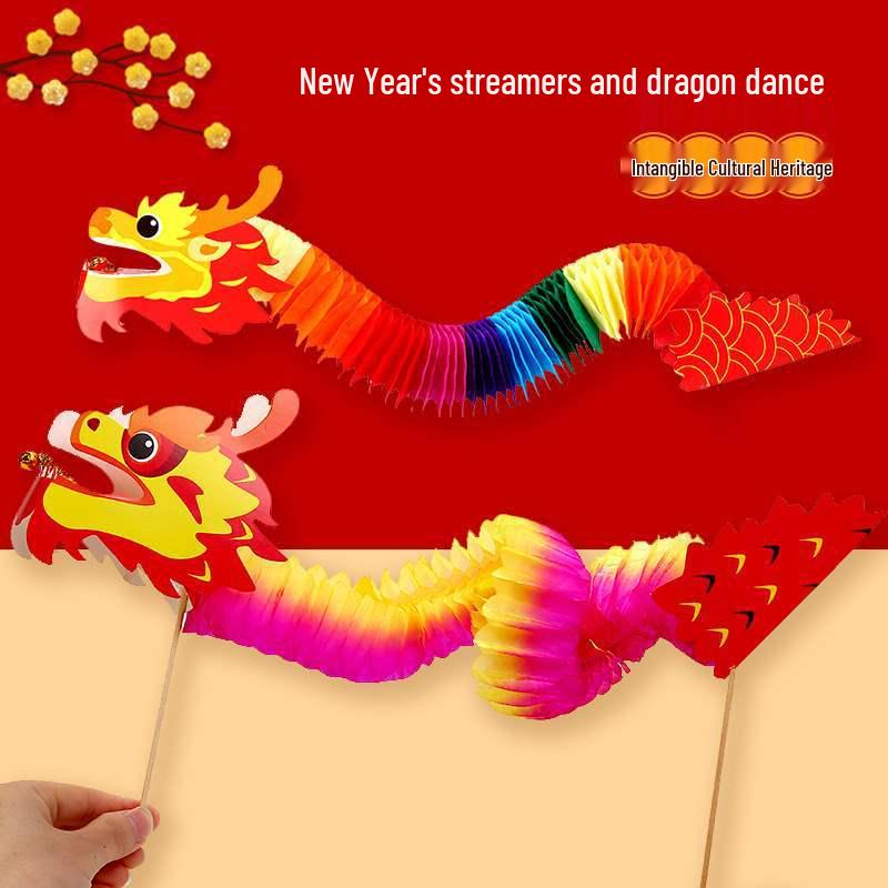 Dragon Dance DIY Craft Pack for Kids - National Day Activity