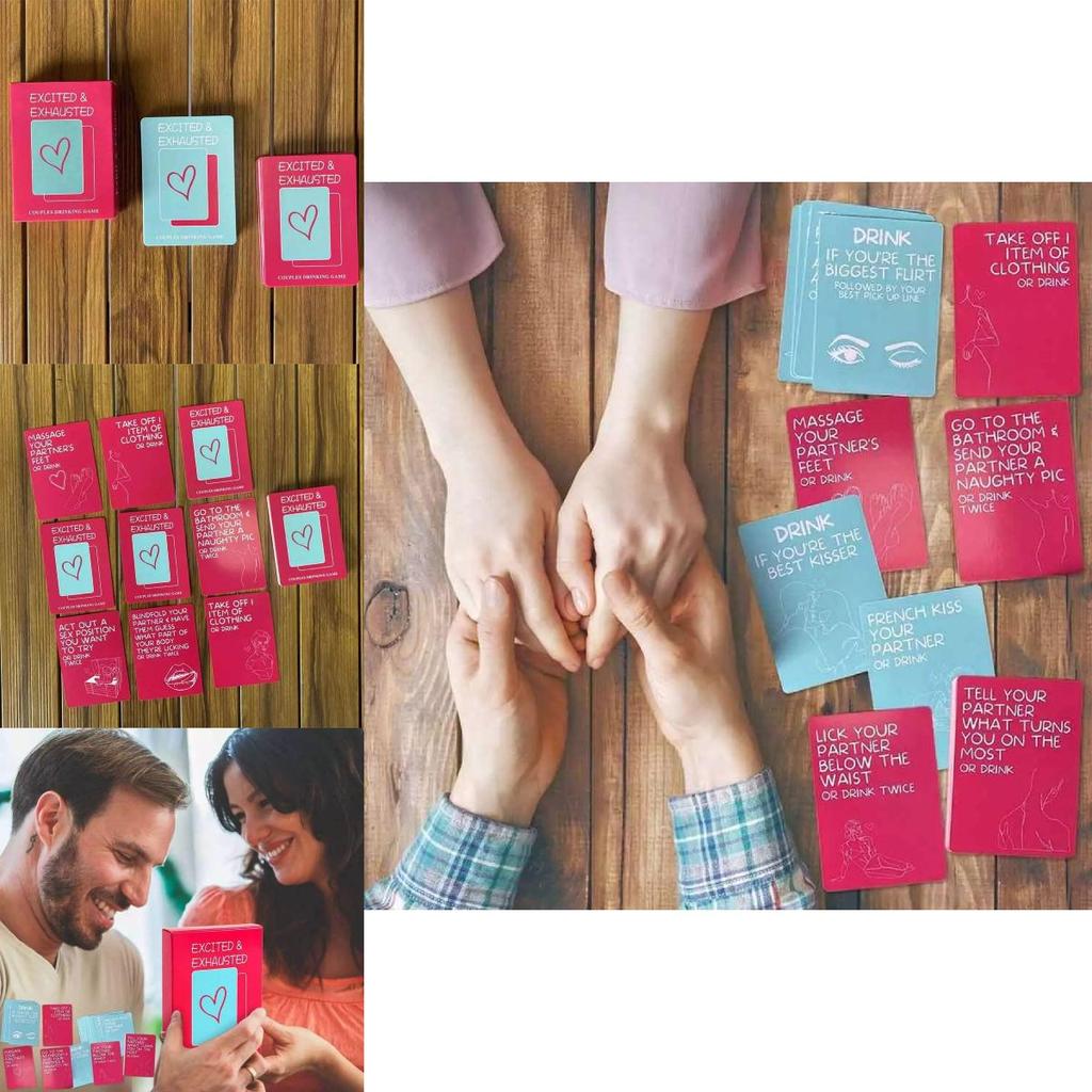 A Year Of Sex All-english Crazy Couples Game Cards Bedroom Flirting Excitement
