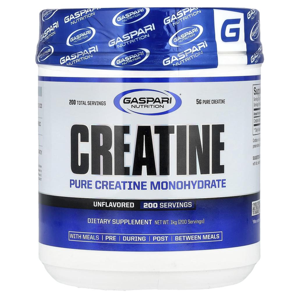 Creatine, Unflavored, 1Kg