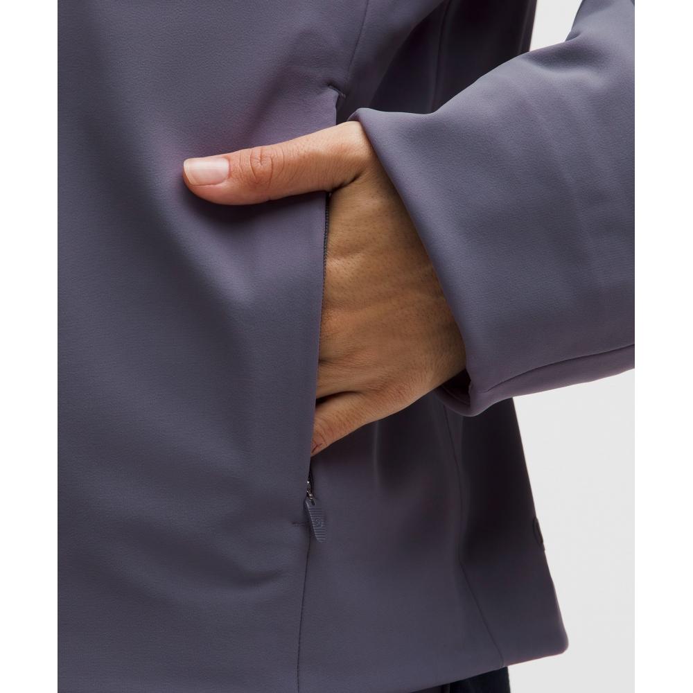 Lululemon Cross Chill Cinch Back Casual Jacket Grape Mist