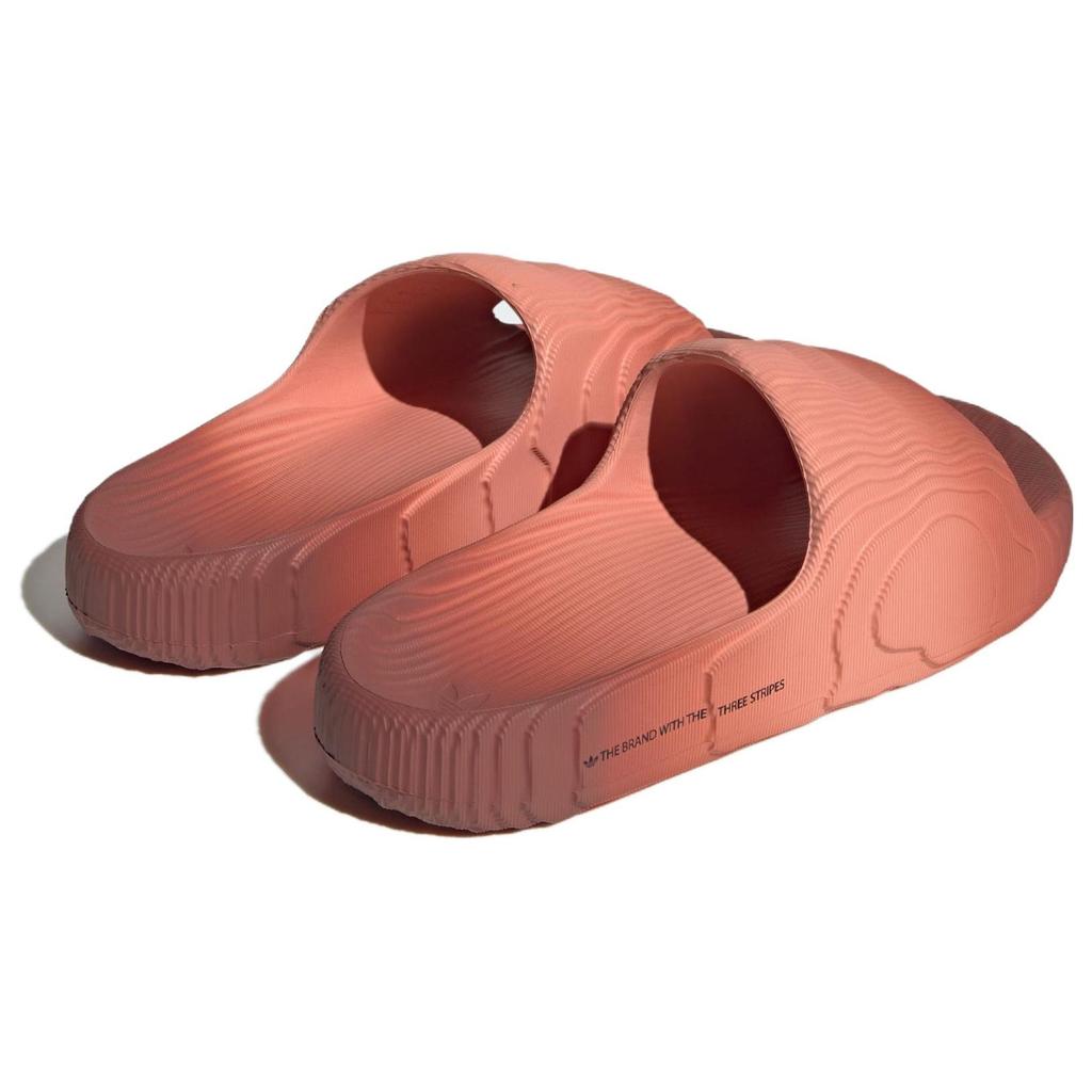 Adidas Adilette 22 Slide Gradient Pack - Wonder Clay Unisex Sneakers Pink Wild-Sepia Core-Black IG7492