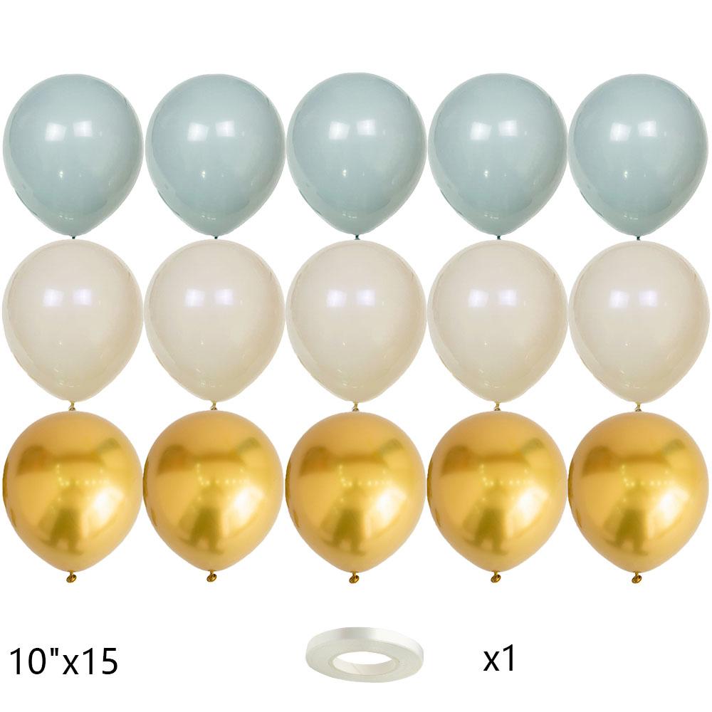 

15/20 шт. 10-дюймовый набор шаров серии «Винтажный синий» для свадьбы, с днем рождения, юбилея, украшения для вечеринки, DIY подарки, принадлежности 10inch