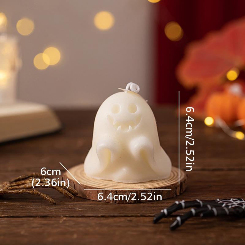 

Хэллоуин Призрачная форма Хэллоуин Реквизит Бездымные свечи Украшение для вечеринки Ароматерапия Праздничные украшения Разноцветный