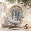 Egg Chair Cushion Waterproof Hammock Chair Cushion Outdoor Indoor Hanging Chair Cushion Replacement for Garden Yard Swing Chair
