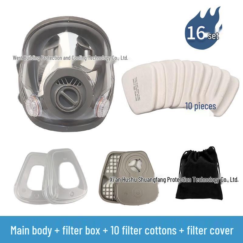 Yuanzu 6800 Full Face Respirator Mask Kit