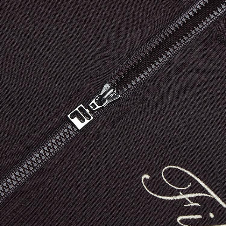 FILA Solid Color Casual Loose Soft Comfortable Versatile Hooded Long Sleeve Jacket Women jackets Tan F11W439505F-BN