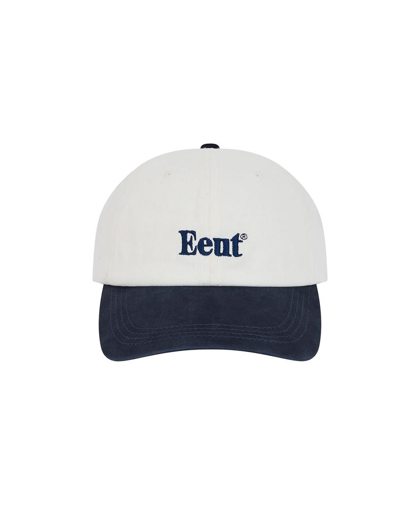 Iuteu Eeut Basic Ballcap / White-Navy