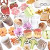 10pcs Ins Simple Student Message Memo Paper School Office Supplies DIY Scrapbook Junk Journal Handmade Collage Material Paper