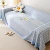 Cool Ice Silk Sofa Cover Towel Full Covered Cover Blanket Summer Sofa Cushion Summer Simple Design Modern Summer Mat Cushion