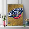 New Orleans Pelicans Logo 100% Round Full Drill 5D DIY Diamond Painting Embroidery Cross Stitch Rhinestone Décor