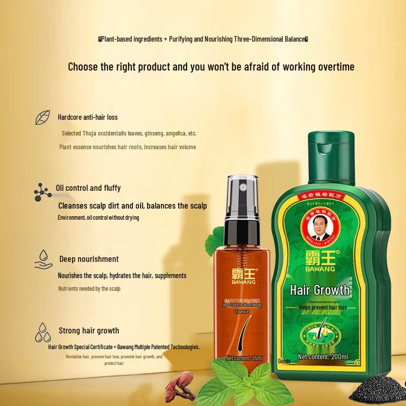 

Bawang Hair Growth Anti-Hair Loss Shampoo Set