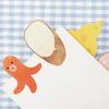 Creative Cute Breakfast Food Ham Bread Baguette Sausage Cheese Sticky Notes  Adhesive Memo Pad Planner Paper Sticker