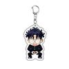 Dan Da Dan Anime Keychain Cute Character Key Ring For Accessories Bag Cartoon Pendant Keyring Fans Friends Gifts
