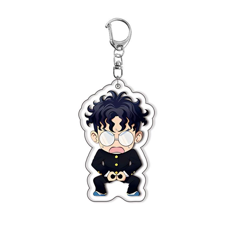 Dan Da Dan Anime Keychain Cute Character Key Ring For Accessories Bag Cartoon Pendant Keyring Fans Friends Gifts
