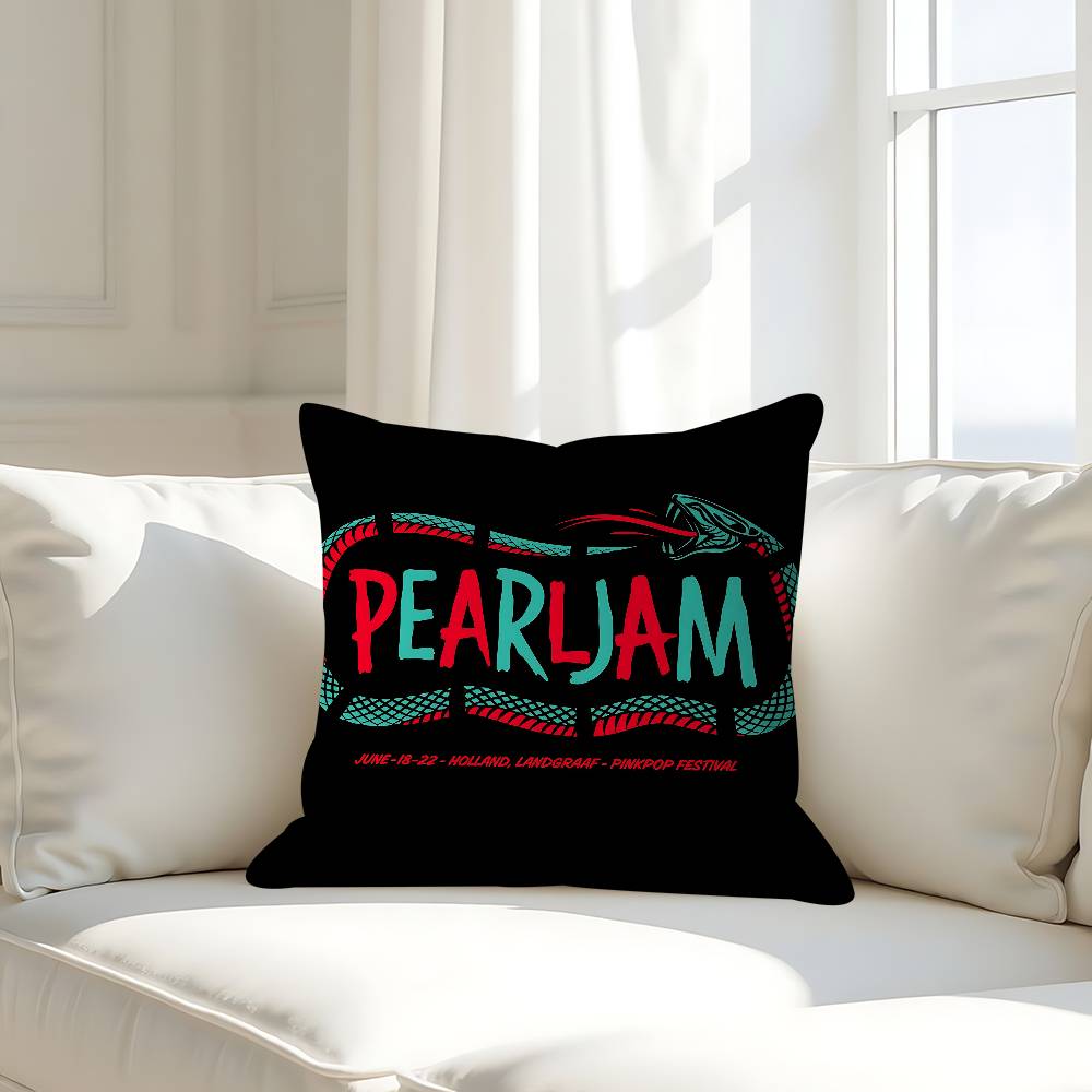Banda Pearl Jam Rock Pillow Anime Pillow Sofa Bed Head Pillow Cover Cushion Cover 45x45 Cm Fashion