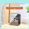 Led Digital Alarm Clock With Temperature And Humidity For Student Dorm Room