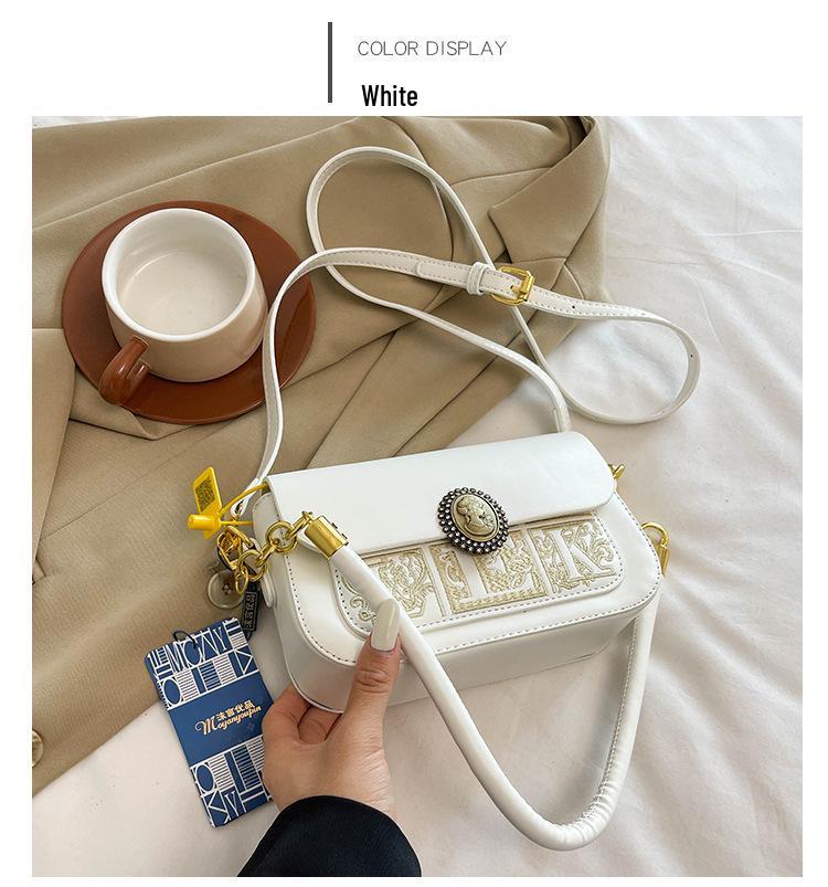 Chic Women's Crossbody Bag - Versatile Square Shoulder Bag with Chain for Autumn