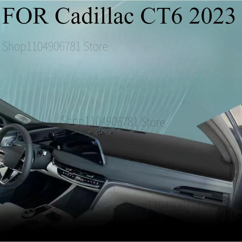FOR Cadillac CT6 Car Dashboard Avoid Light Cover Anti-UV Mat Non-Slip Carpets