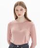 Pink Pineapple Daily Round Neck Ts_Pink