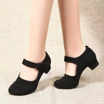 Medium-heeled Work Shoes for Women In Autumn 2025, New Professional Soft-soled, Not Tired of Standing for a Long Time At Work, Fashionable Thick-heele