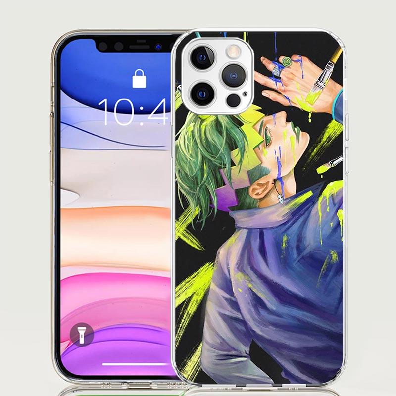 JoJo Adventure Rohan Kishibe Phone Case For iPhone 17 Air 16 15 Plus 11 14 Pro Max 13 Mini 12 7 8 + SE Pattern Art Customized Co
