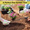 3PCS Hand Weeder Tool with Long Handle Manual Weed Digger Gardening Hoeing Rake Weeding Tools for Yard Lawn Farmhouse Gardening