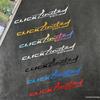 Honda Click Motorcycle Waterproof Body Sticker Decals for Models 125i/V3/160/150i