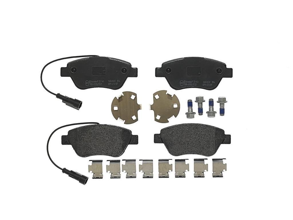 Destička pro dovážené vozy Produkt P23141 BREMBO/černé číslo