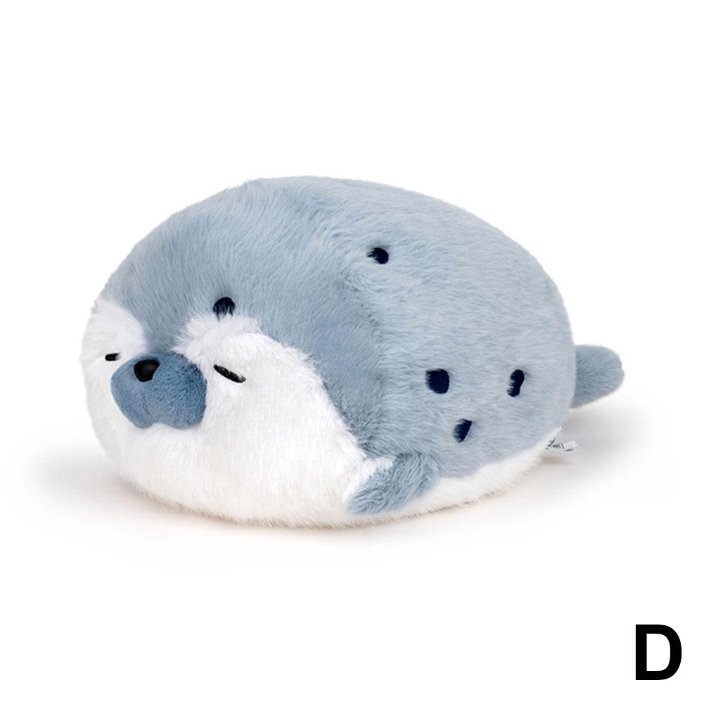 

Милая плюшевая игрушка в виде тюленя, реалистичная мягкая игрушка в виде морской выдры, мягкая кукла-имитация тюленя, подушка, детские игрушки, подарок на день рождения