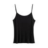 Silkworm silk vest summer outer wear inner mulberry silk knitted sleeveless slim fit versatile bottoming shirt top