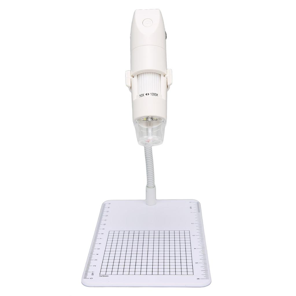 Kabelloses digitales Mikroskop Mini Handheld 8 LED HD Mikroskopkamera WiFi USB Kompatibel für