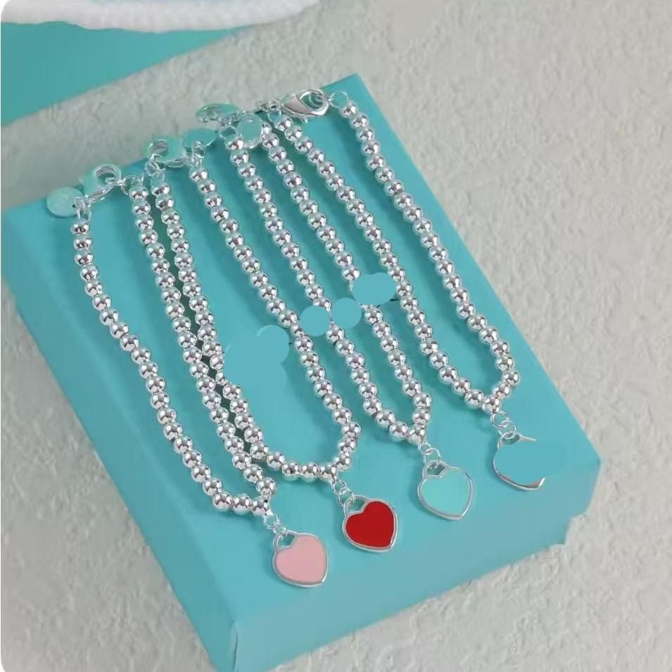 Tiffany's 2026 Herzförmiges Vielseitiges Buddhistisches Perlenarmband im Europäischen & Amerikanischen Trend
