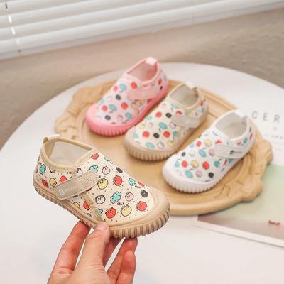 Herbst Baby Mädchen Freizeitschuhe Kinder Sneaker Cartoon Kleinkind Kleinkind Schuhe Weiche Sohle Rutschfest Kindergarten Sportschuhe