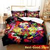 3D Erstaunliches Cartoon Digitaler Zirkus Bettwäsche Set Bettbezug Voll Queen King Größe Kissenbezug Bedruckt Erwachsener Kind Schlafzimmer Einzel Doppel