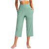 2025 Women's High-Waist Wide Leg Yoga Pants with Pockets and Tummy Control.