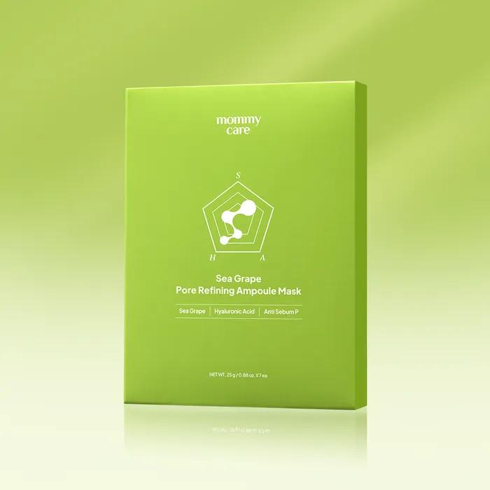 [Retinol Included] Sea Grape Pore Lifting Ampoule Mask 1 Box (7 Sheets)