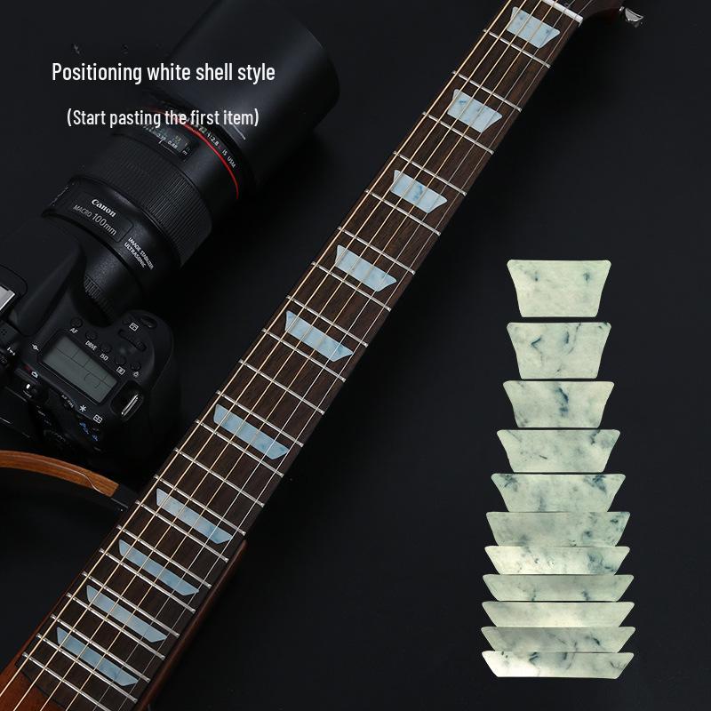Personalized Guitar Sticker Set: Decorative Fingerboard and Panel Protectors for Acoustic and Electric Guitars.
