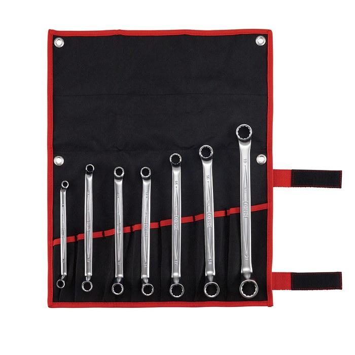 Tone Long Socket Wrench Set 75 Degree Silver 7 Pieces