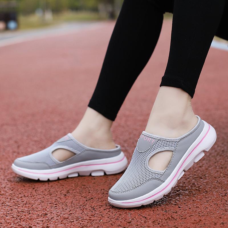 Middle -aged and Elderly Mothers Large Size Men/women's Shoes Outdoor Light Casual Shoes Breathable Couple Slippers