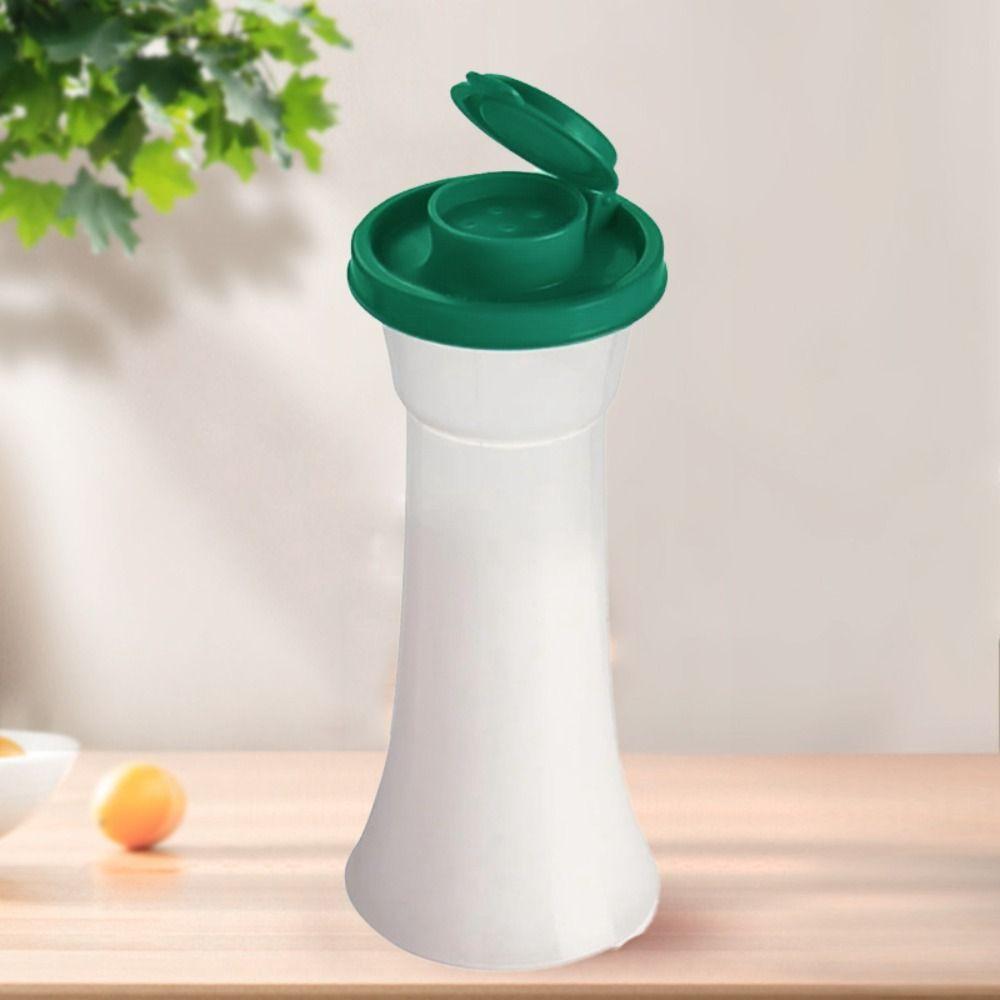 2PCS Plastic Seasoning Bottle Clear Barbecue Seasoning Jar Pepper Bottle  Restaurant