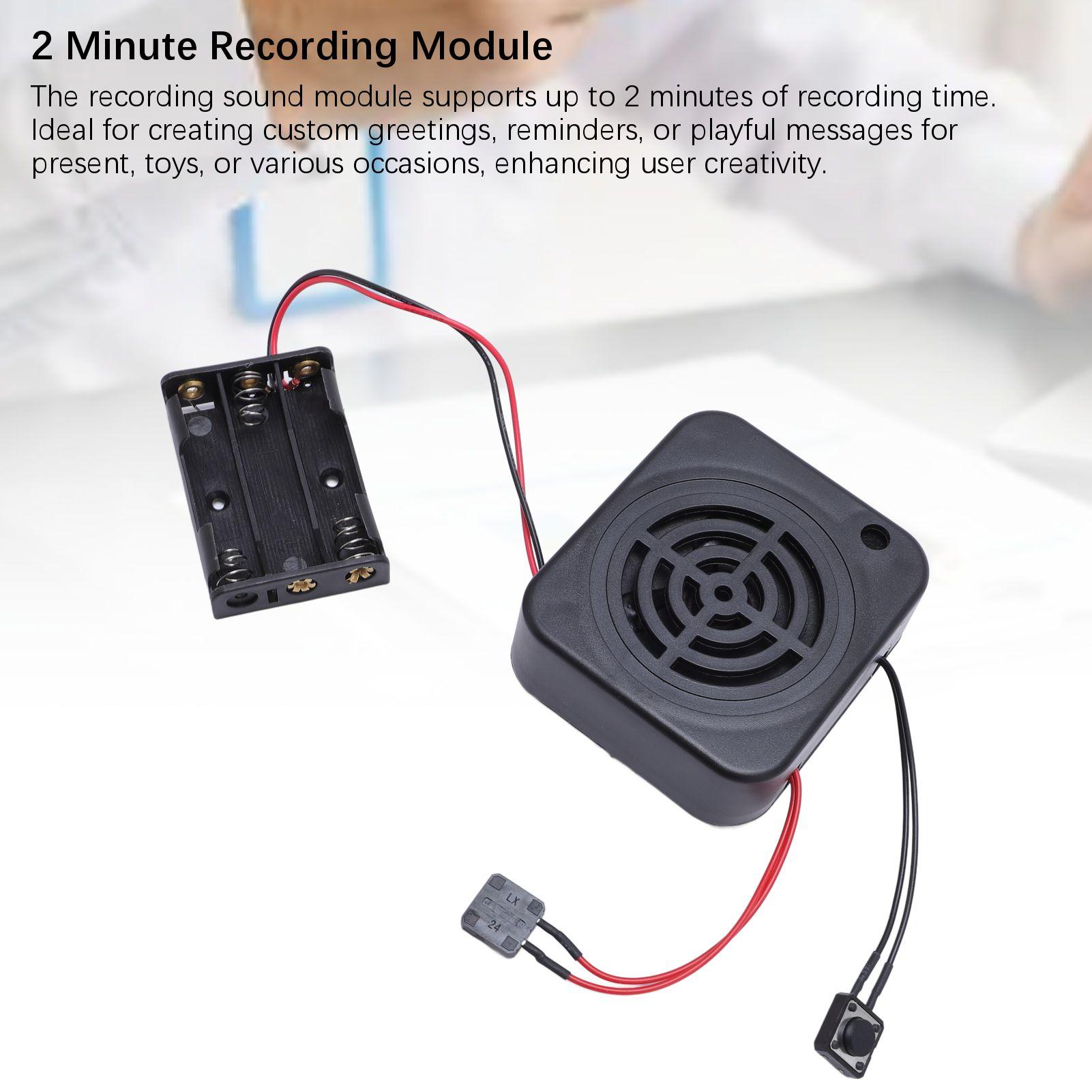 

Модуль звукозапису DIY Голосовий запис Поштова скринька 2 хвилини записуваний звуковий модуль для