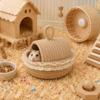 Scratch Resistant Weave Hamster Nest Wear Resistant Hamster Cage Guinea Pig Tunnel  Rest Shelter